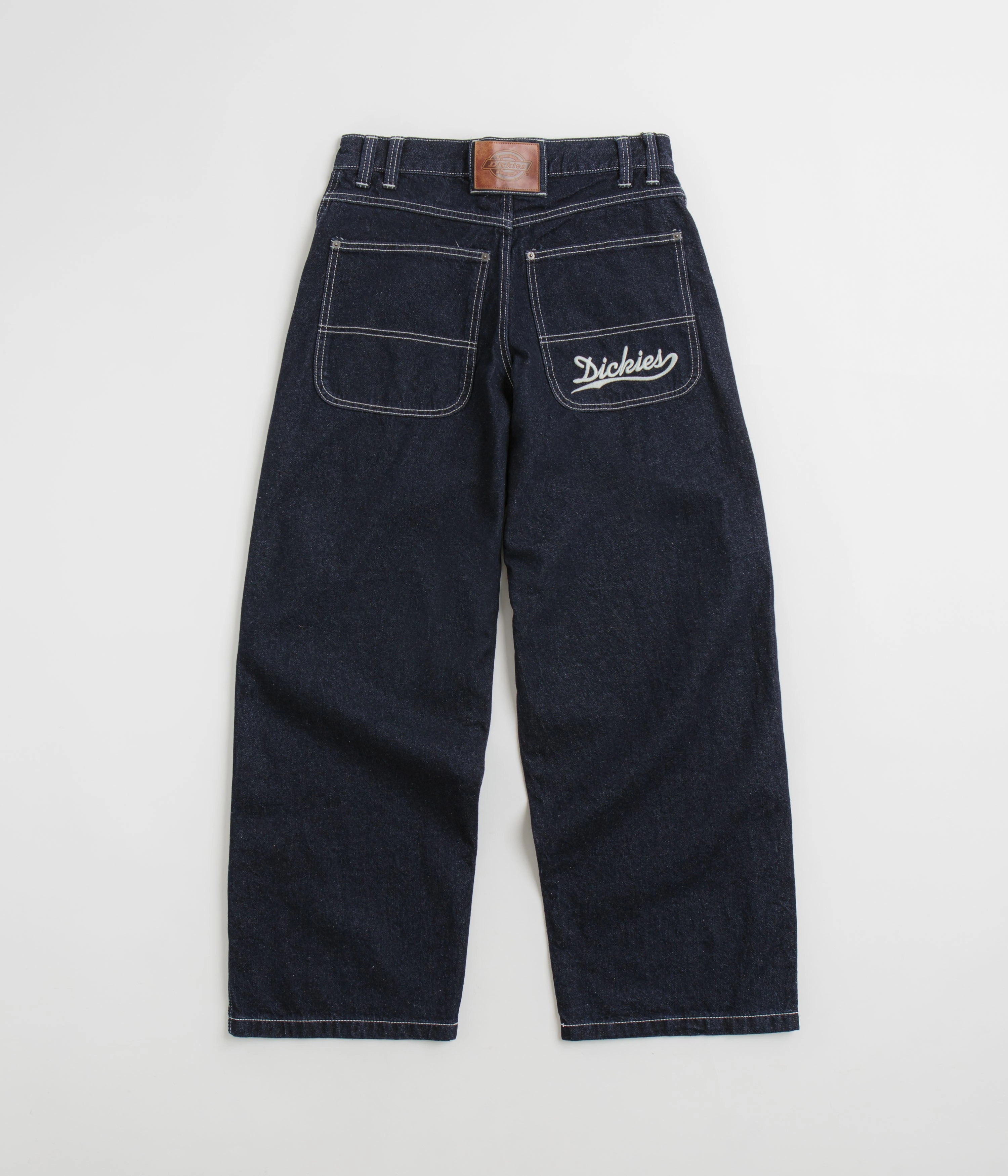 Dickies Loose Wave Jeans - Rinsed Polyester fabric Adjustable Fit