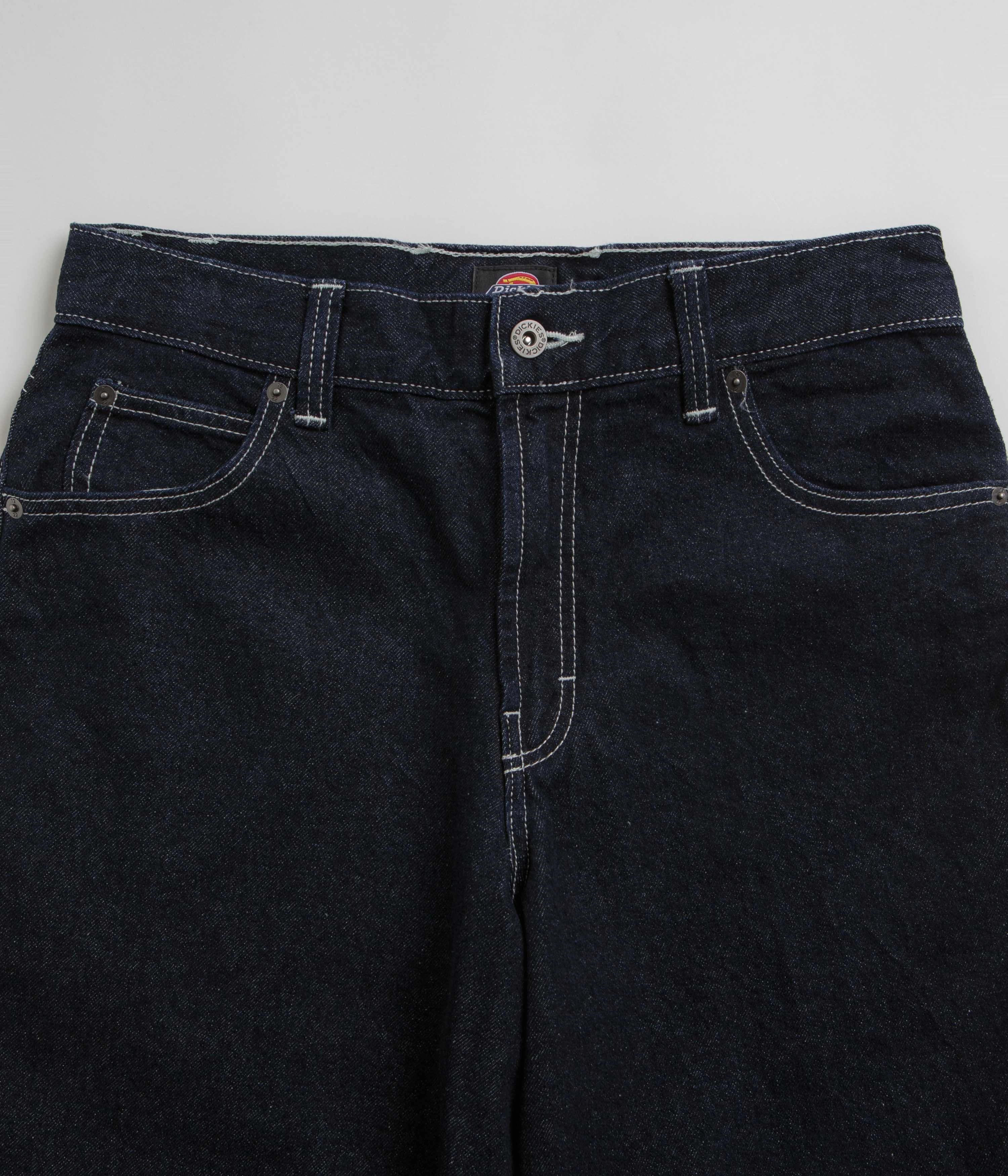Dickies Loose Wave Jeans - Rinsed Plaid detail