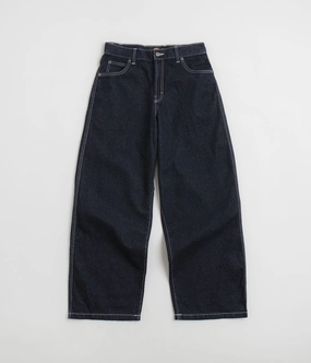 Layered Panel Design Dickies Loose Wave Jeans - Rinsed