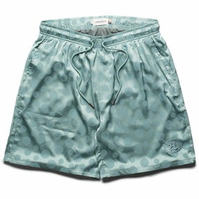 Honor The Gift Polka Dot Shorts - Green Double Layered Reinforcement