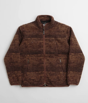 Polar Kiko Jacket - Red Brown Cozy Outerwear Swim