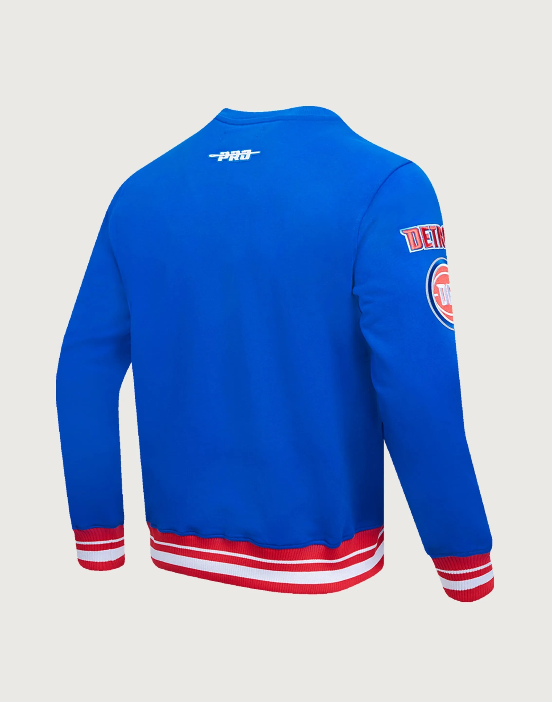 BreathableFabric Pro Standard NBA Detroit Pistons Mashup Rib Crewneck