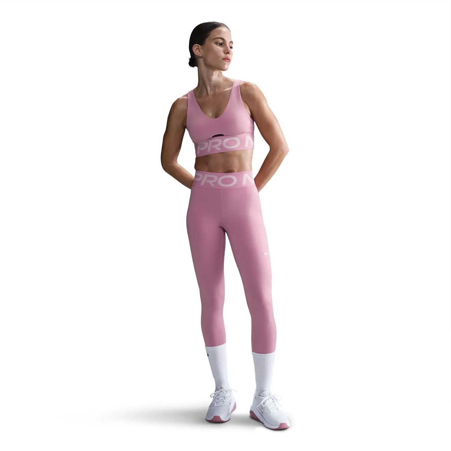 HighElasticity Nike Pro Indy Plunge Bra - Womens
