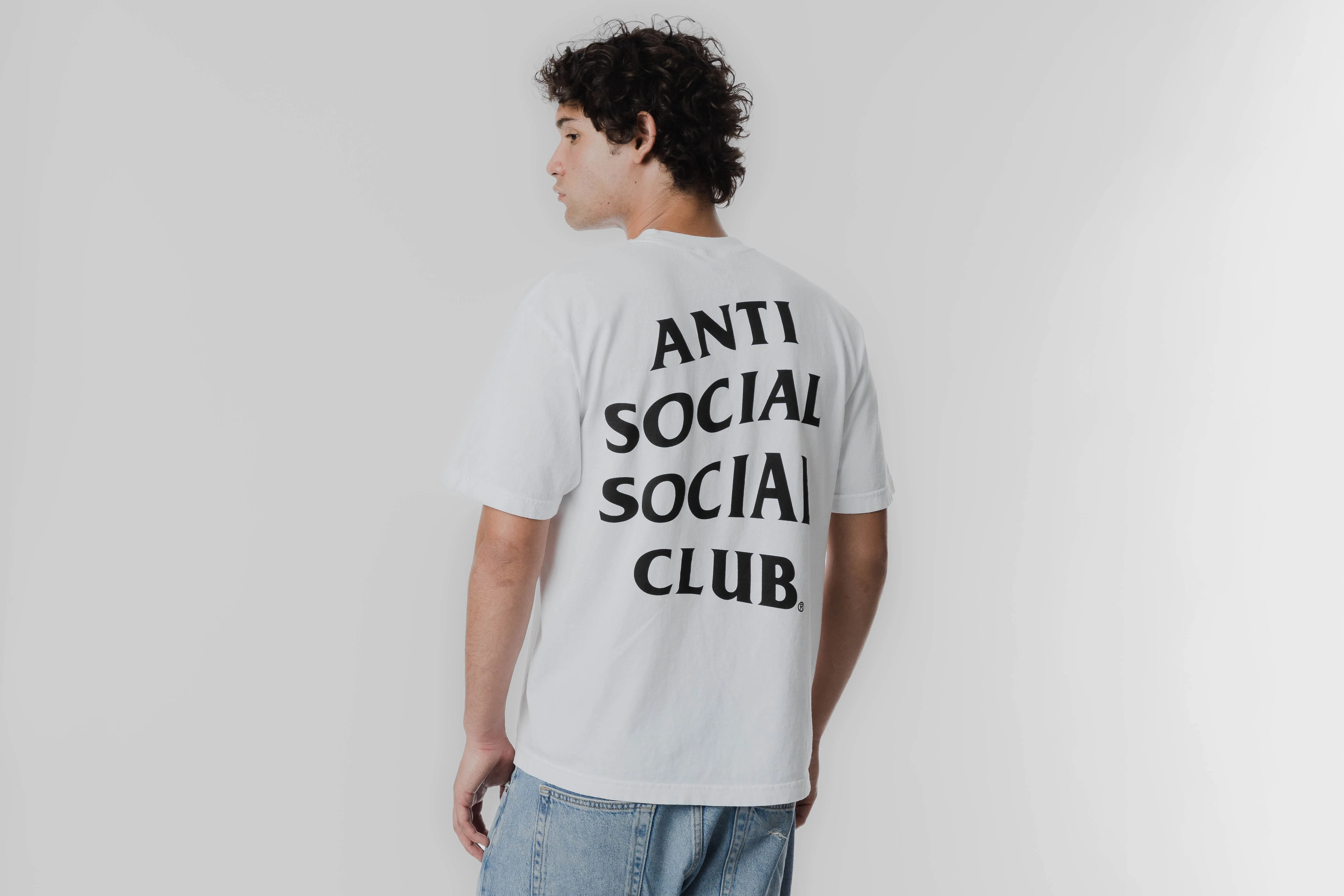 Recycled Material Blend Anti Social Social Club Mind Games SS Tee 'White'