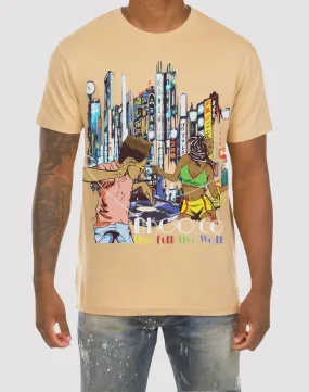 Sharp Cut Picnic Fun Akoo Live Well Sand Tee