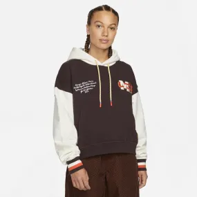Art Mood MCR X AIR JORDAN WOMEN`S PULLOVER HOODIE - BROWN BASALT