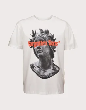 MoistureWickingMaterial URBAN CLASSICS Forgotten Faces Fading Logo Statue Tee