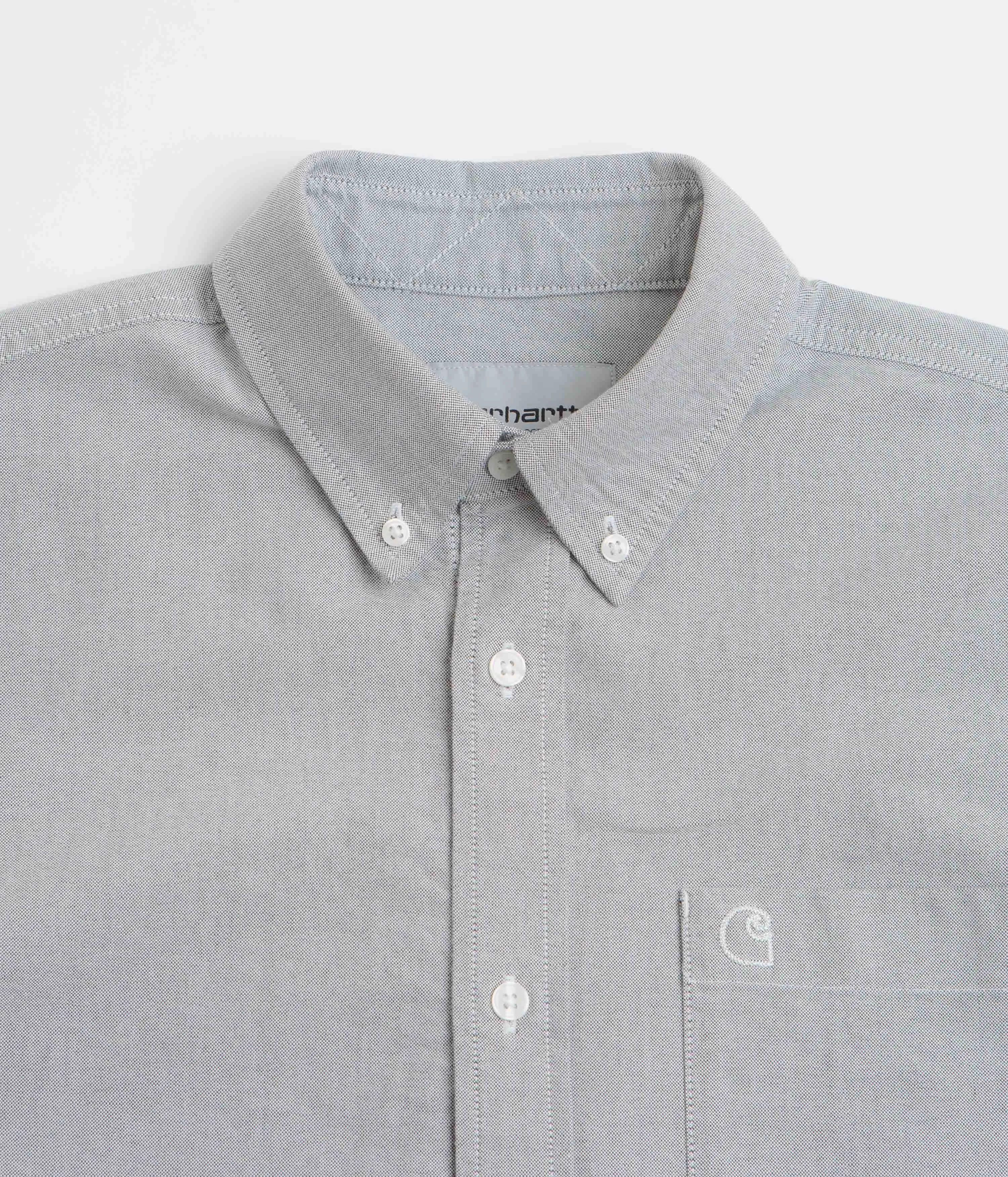 Carhartt Braxton Short Sleeve Shirt - Graphite / Wax Trendy Vibes
