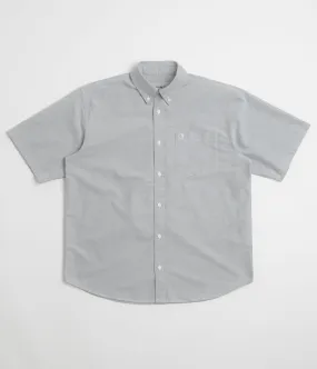 Carhartt Braxton Short Sleeve Shirt - Graphite / Wax Special Occasion Easy Care