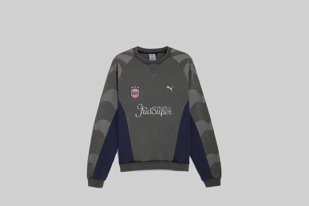 PUMA x KIDSUPER Crew Grid Back Panel