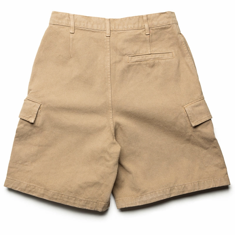 Durable Waistband Unisex Design Flaneur Cargo Short - Beige