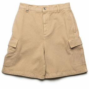 Flaneur Cargo Short - Beige Moisture Wicking Technology Mood Wear