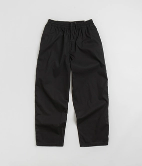 Side Pockets Eco Friendly Dye Polar Surf Pants - Black / Black