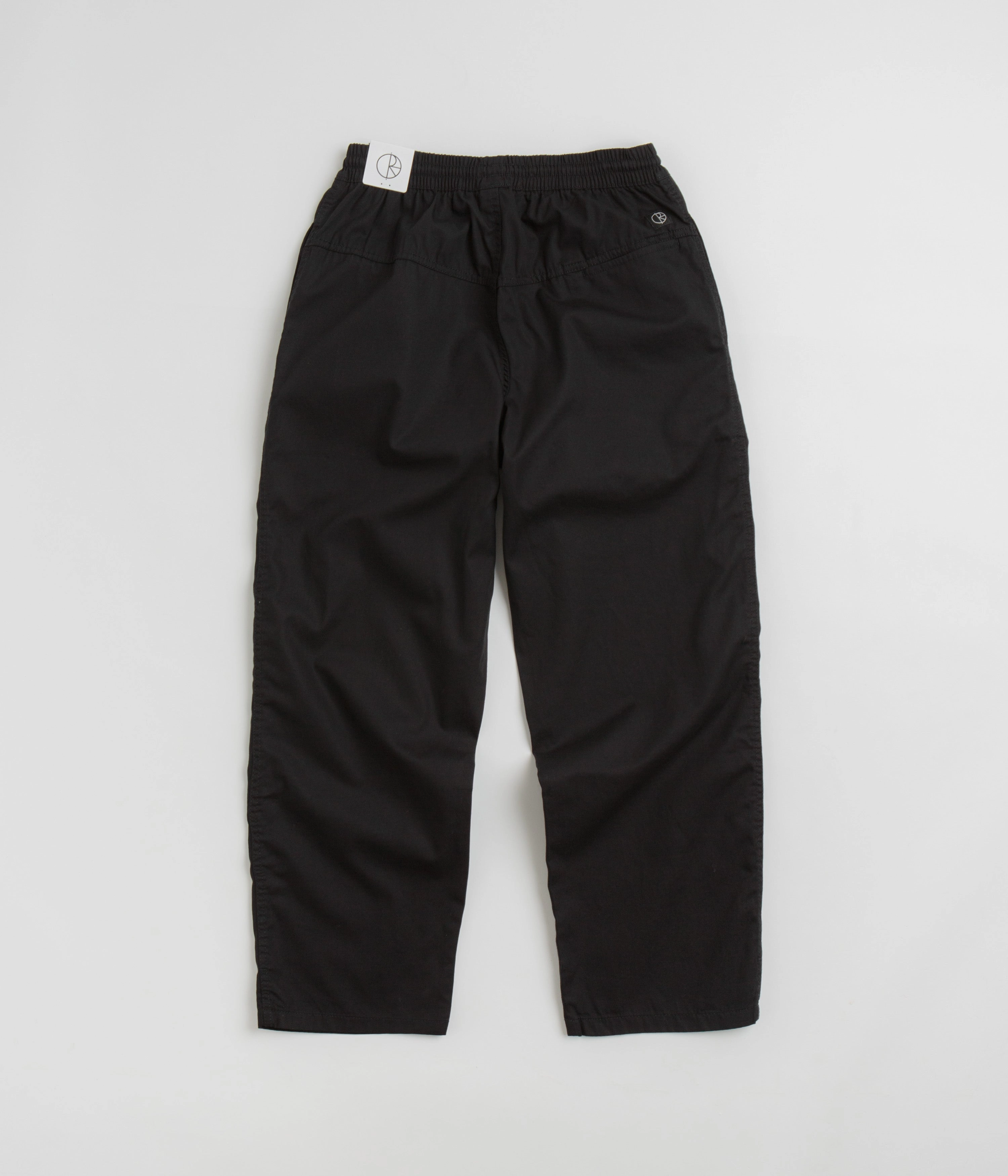 Flexible Ankle Cuffs Polar Surf Pants - Black / Black