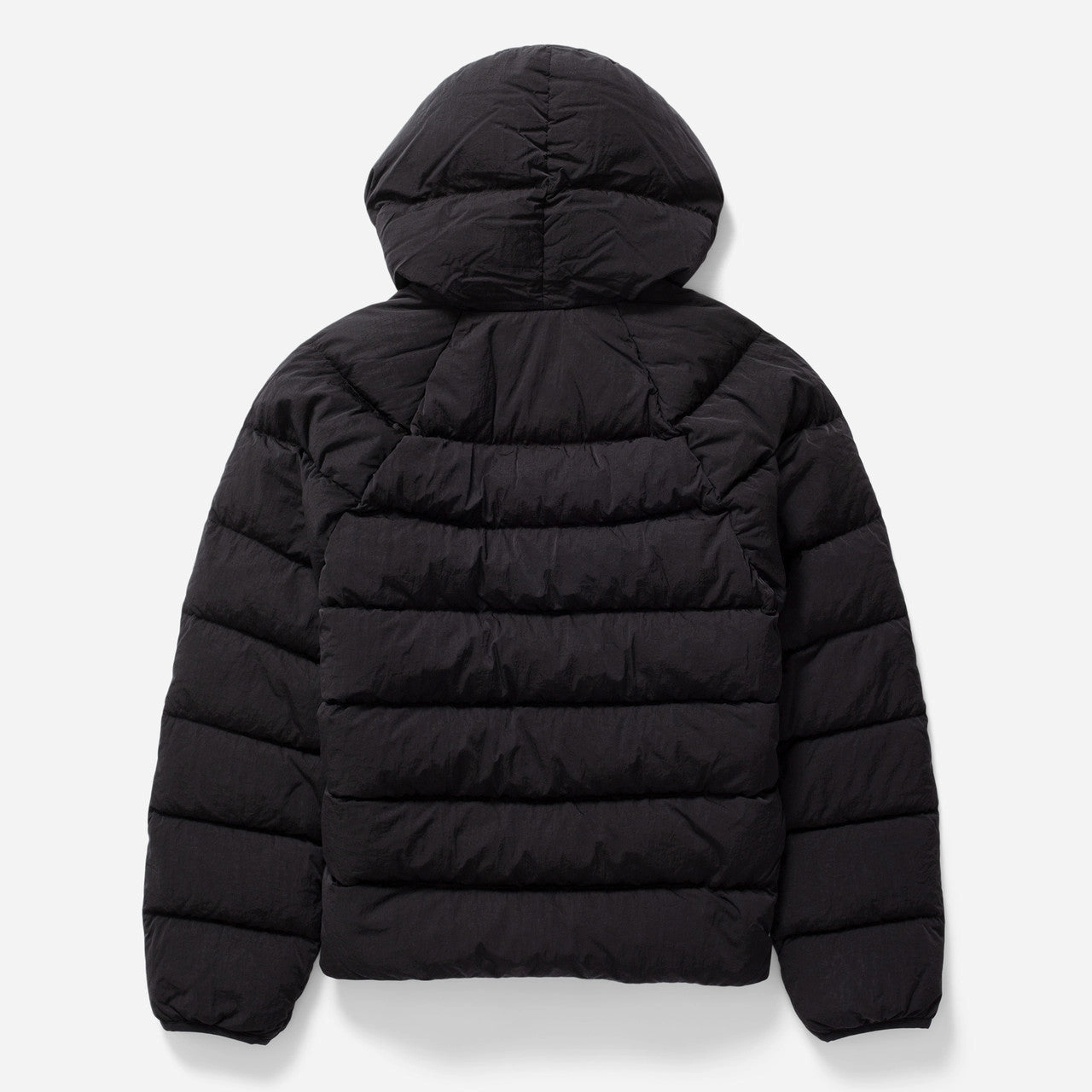 Eco-Chrome R Goggle Down Jacket Striped