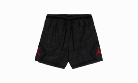 China Cool Push Edge Woven Diamond Shorts "Off Noir"