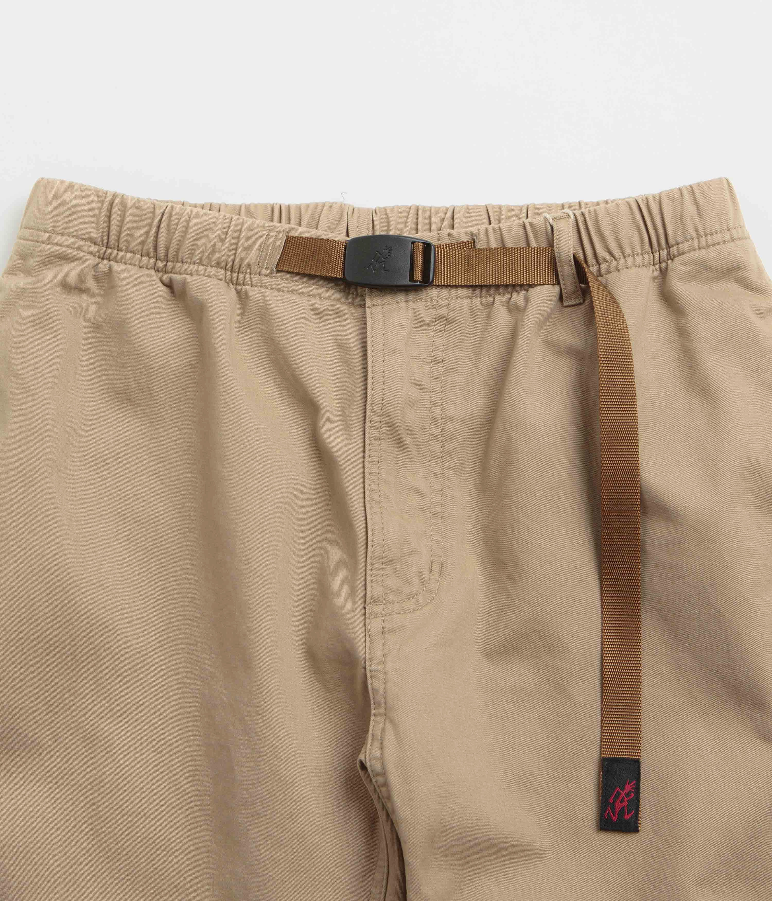 NonChafingEdges Polyester fabric Gramicci Winter Twill G Pants - Tan