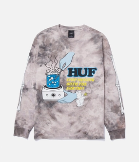 Urban Wear Huf Mess Tiedye L/s Tee
