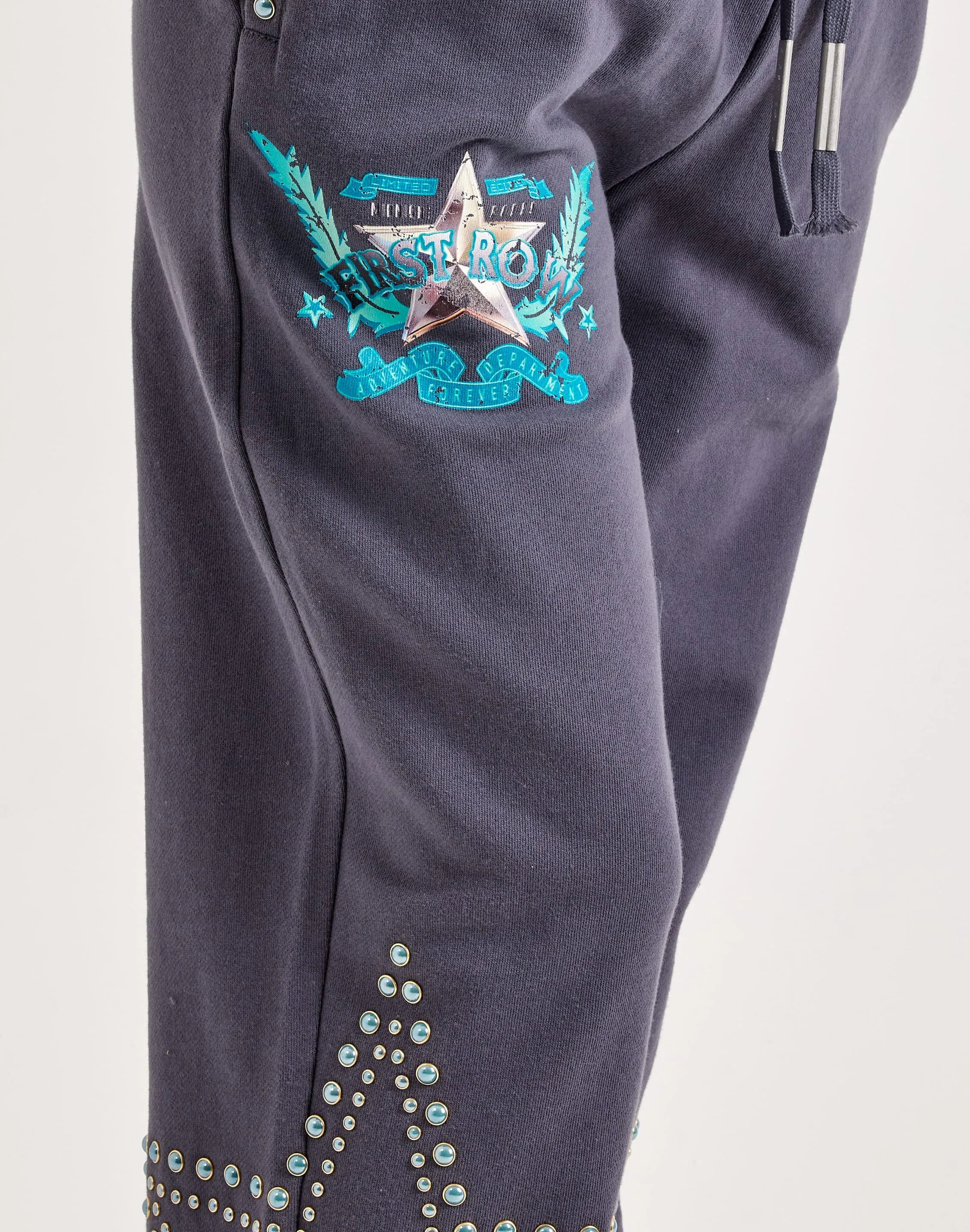 ButterySoftTexture First Row Washed Wide Fleece Pants
