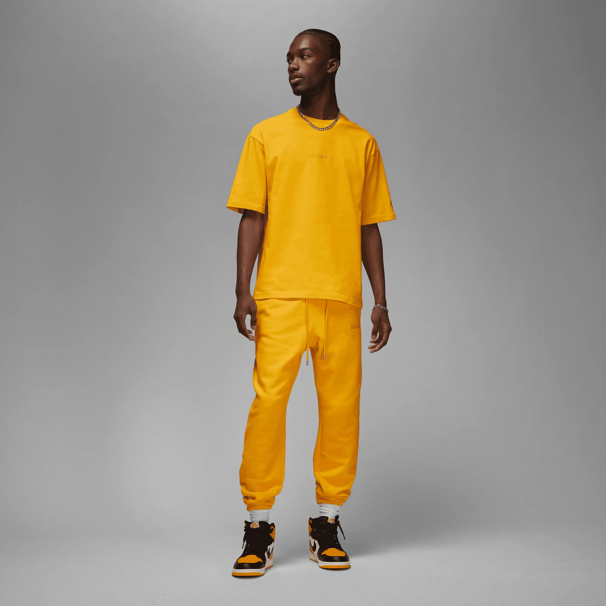 Hope Fit JORDAN WORDMARK MEN`S S/S TEE - GOLD