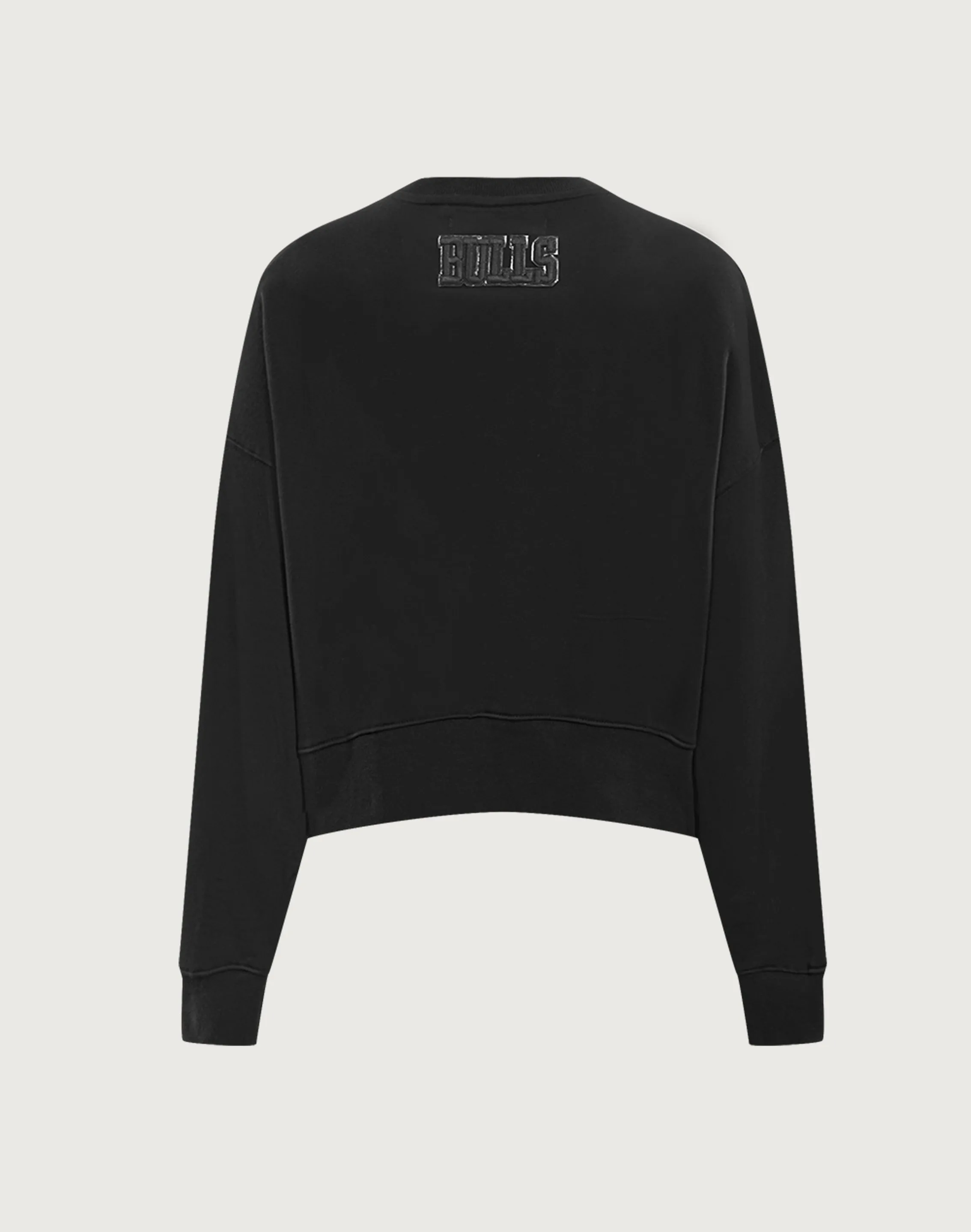 Pro Standard NBA Chicago Bulls Triple Black Crewneck DoubleLayered