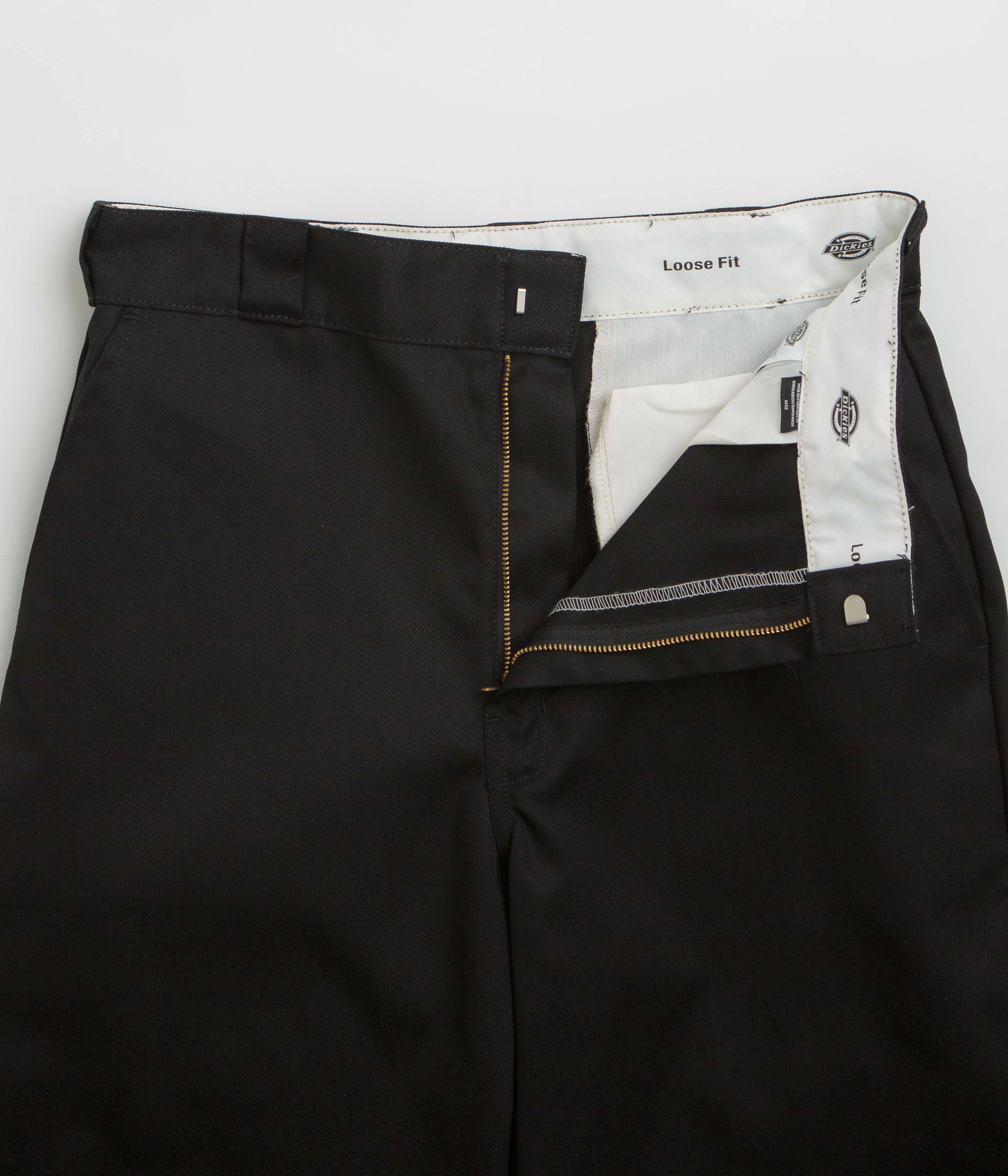 Dickies 13 Inch Multi Pocket Shorts - Black Streetwear clubbing attire