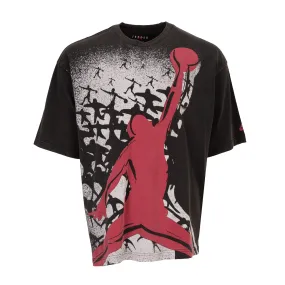 Smooth Edge Binding Colorfast Technology MJ Reissue Oversized Crew -Mens