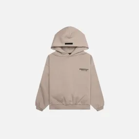 KIDS ESSENTIALS FLEECE HOODIE - DESERT SAND Road Look