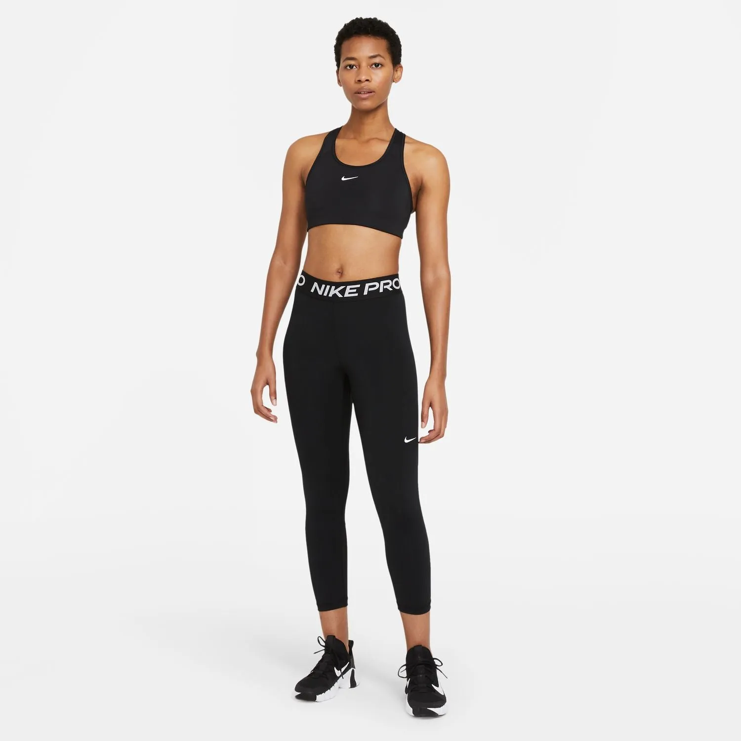 Pure Linen Blend Sport Ease Nike Pro Crop Tight - Womens