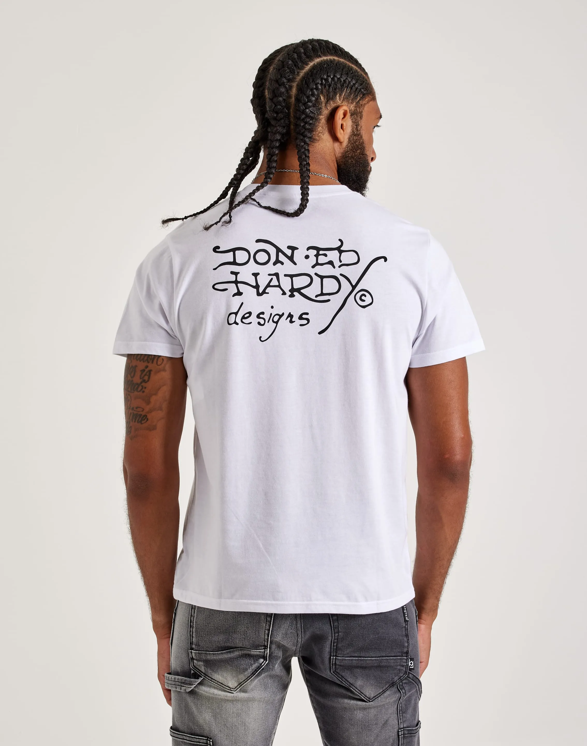 Dense Fit hypoallergenic material Ed Hardy 13 Skull Tee