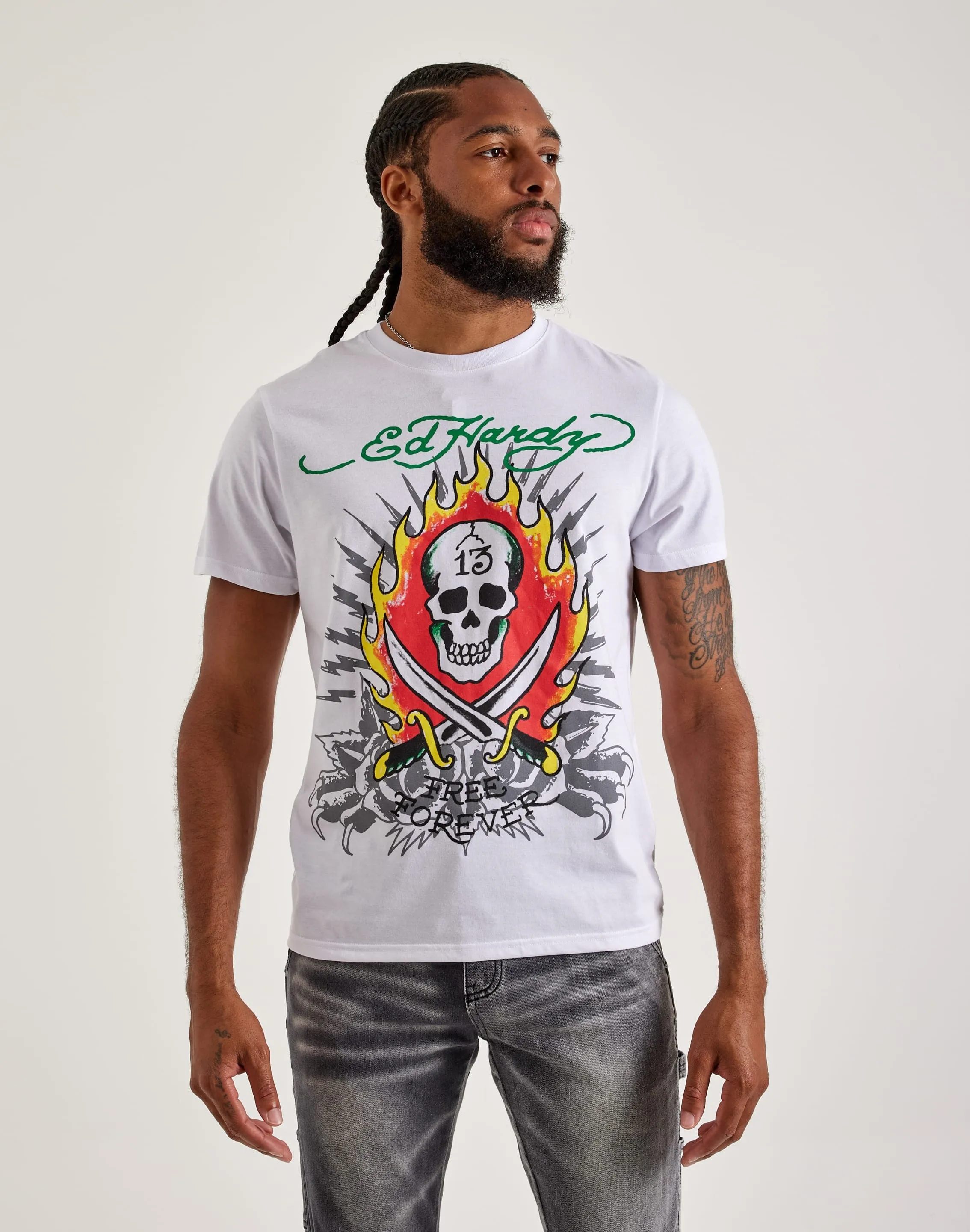 Ed Hardy 13 Skull Tee LowMaintenanceMaterial