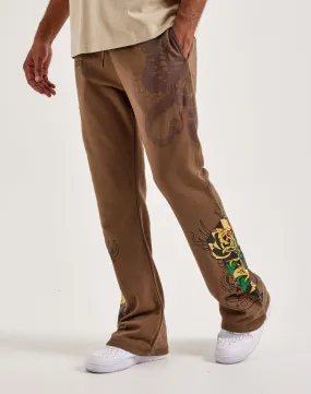 Ed Hardy Bootcut Fleece Sweatpants AbrasionFreeZone Star Soul