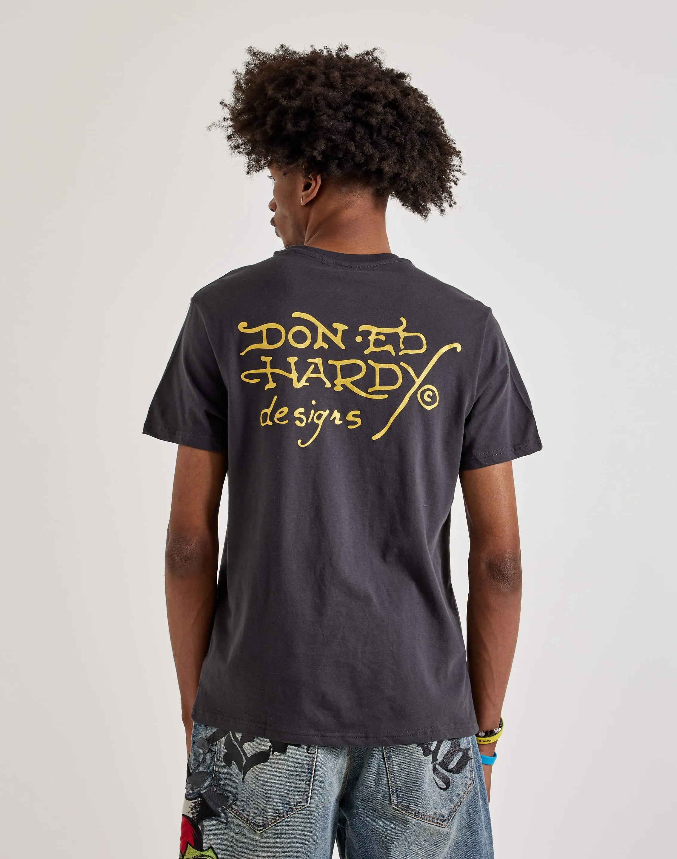 ZeroRestrictionMobility WearResistantHem Ed Hardy  Eagle Short Sleeve Tee