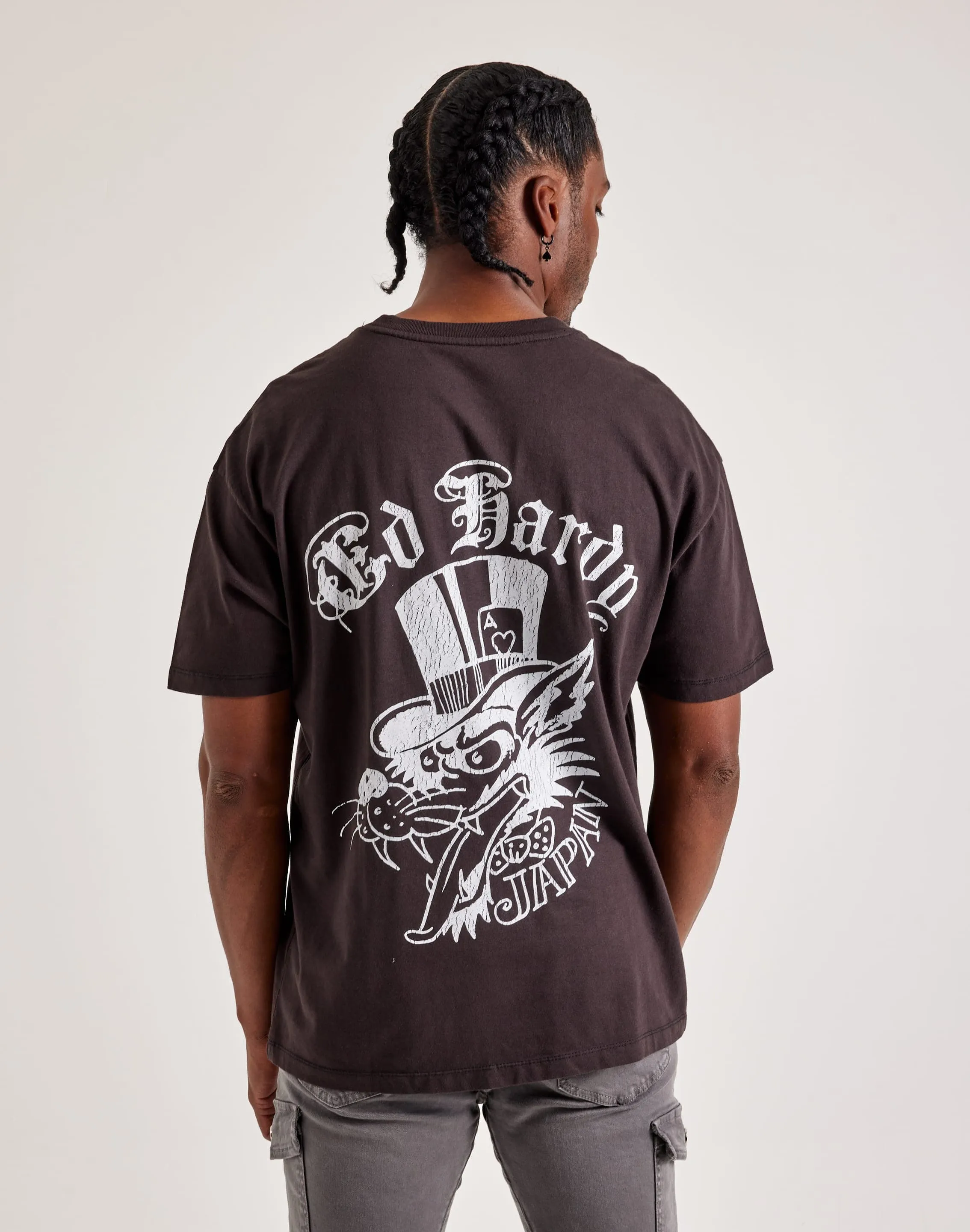 Legend Fit Ed Hardy Japan Wolf Tee