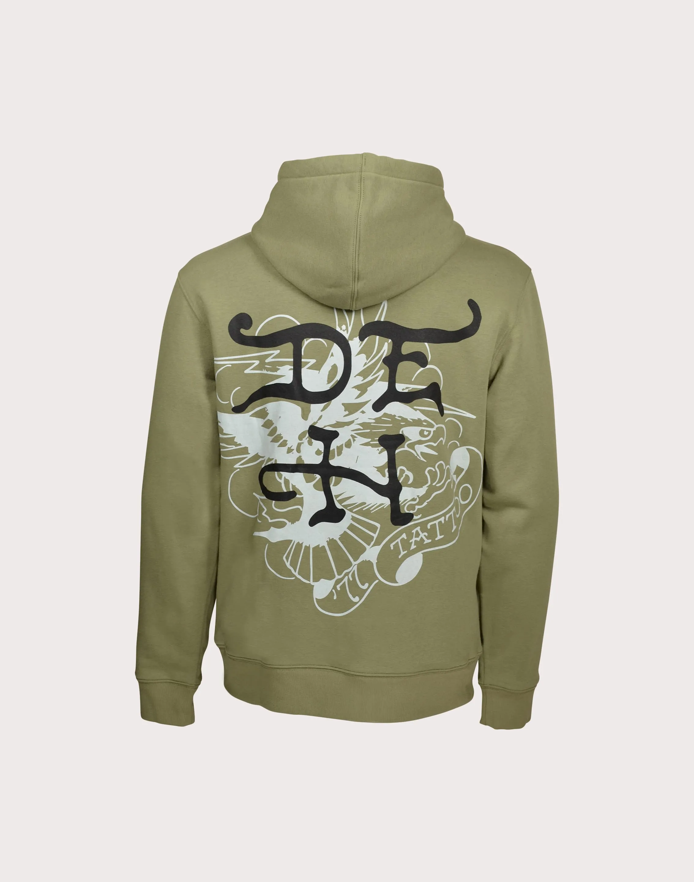 Airtight Zipper Ed Hardy Panther Snake Fleece Hoodie