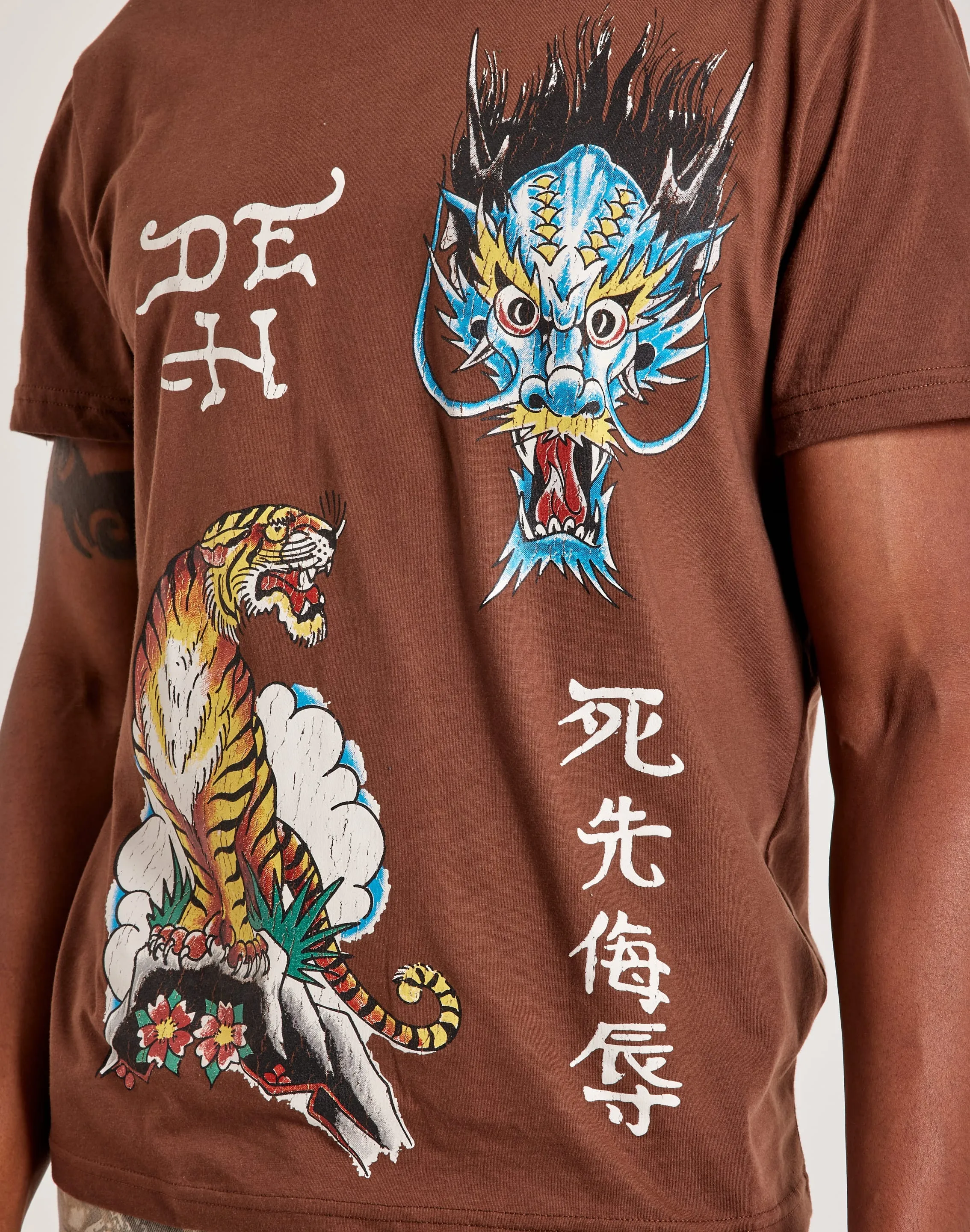 Ed Hardy Tiger Dragon Tee ThermalRegulatingFabric