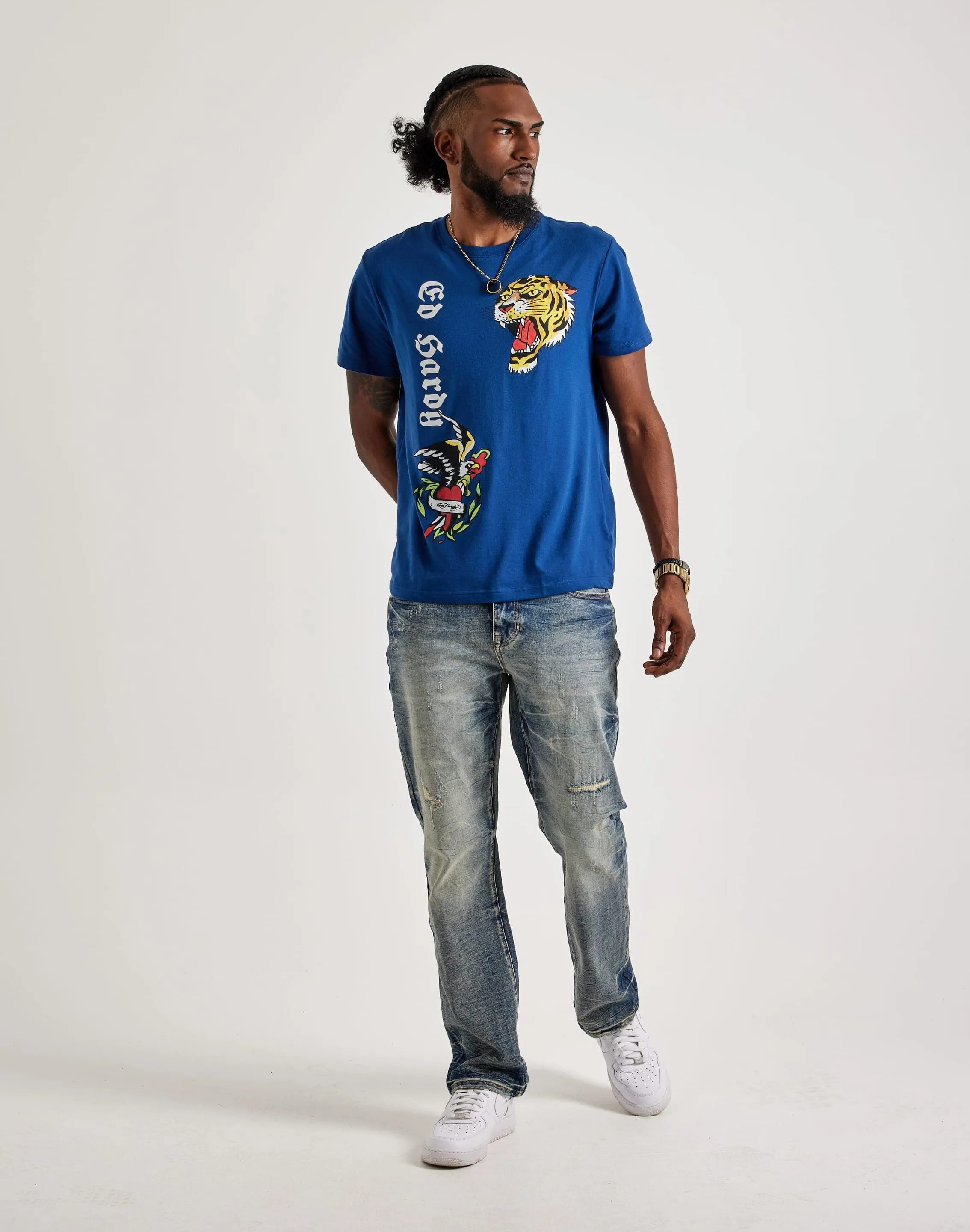 Ed Hardy Tiger Eagle Tee FrictionReducing Lining