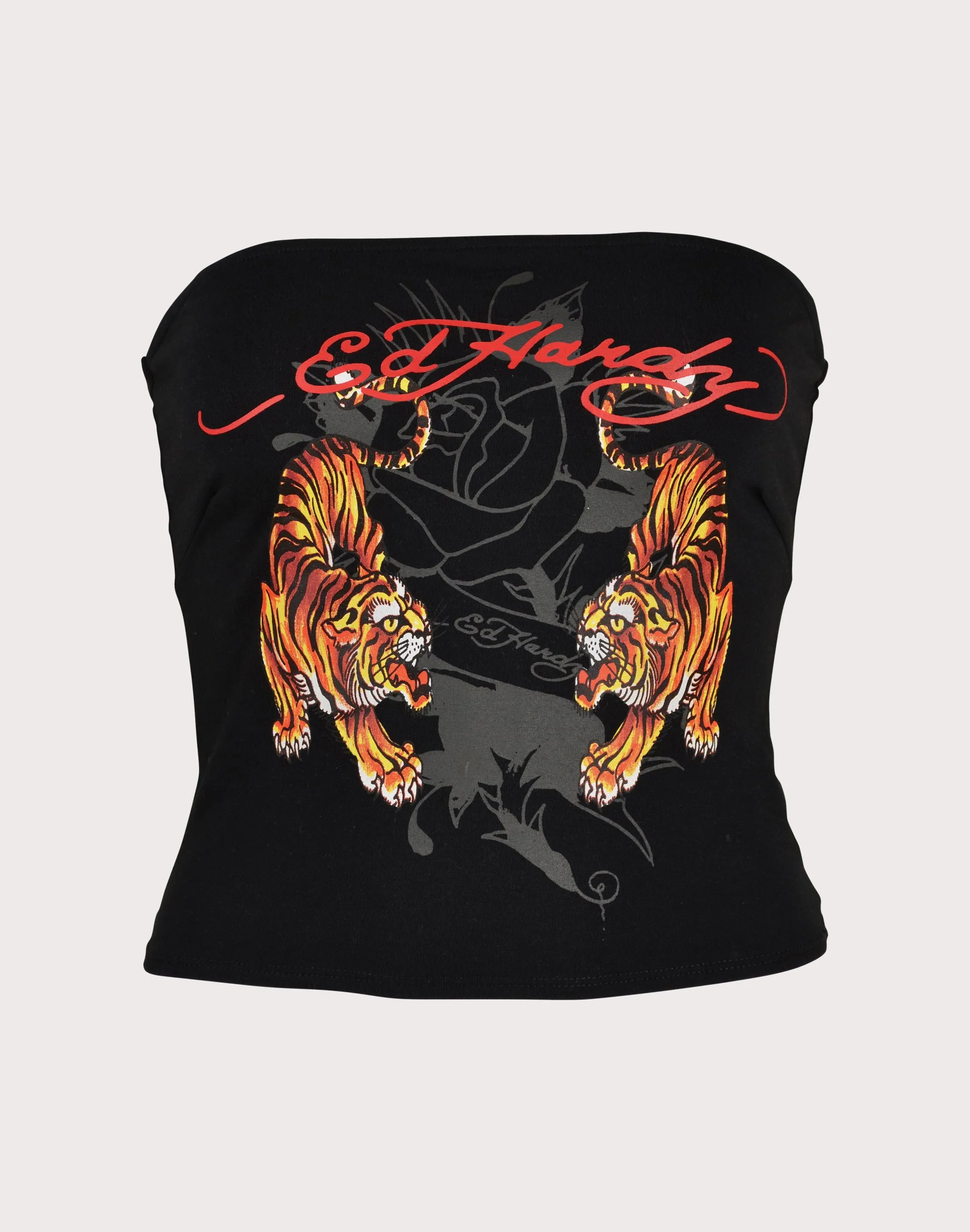 Sun shield Ed Hardy Tiger Tube Black Top