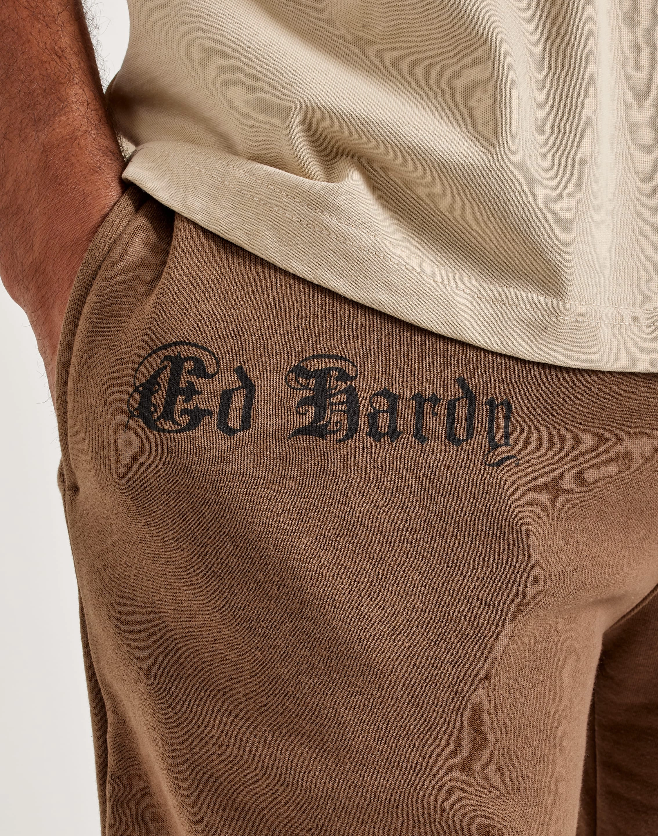 Ed Hardy Bootcut Fleece Sweatpants Gentle Glow HypoallergenicYarn