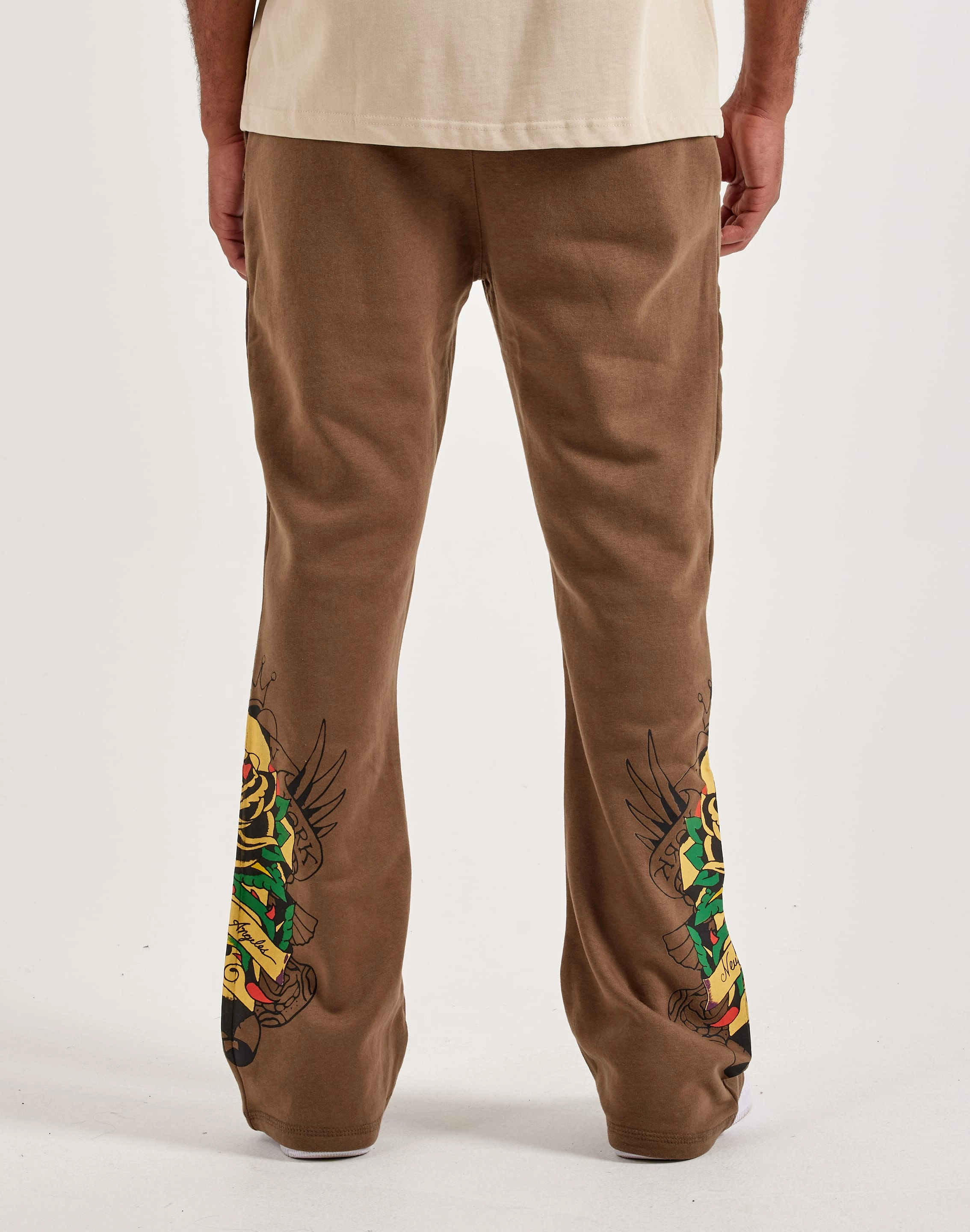 Ed Hardy Bootcut Fleece Sweatpants NonRestrictive Design