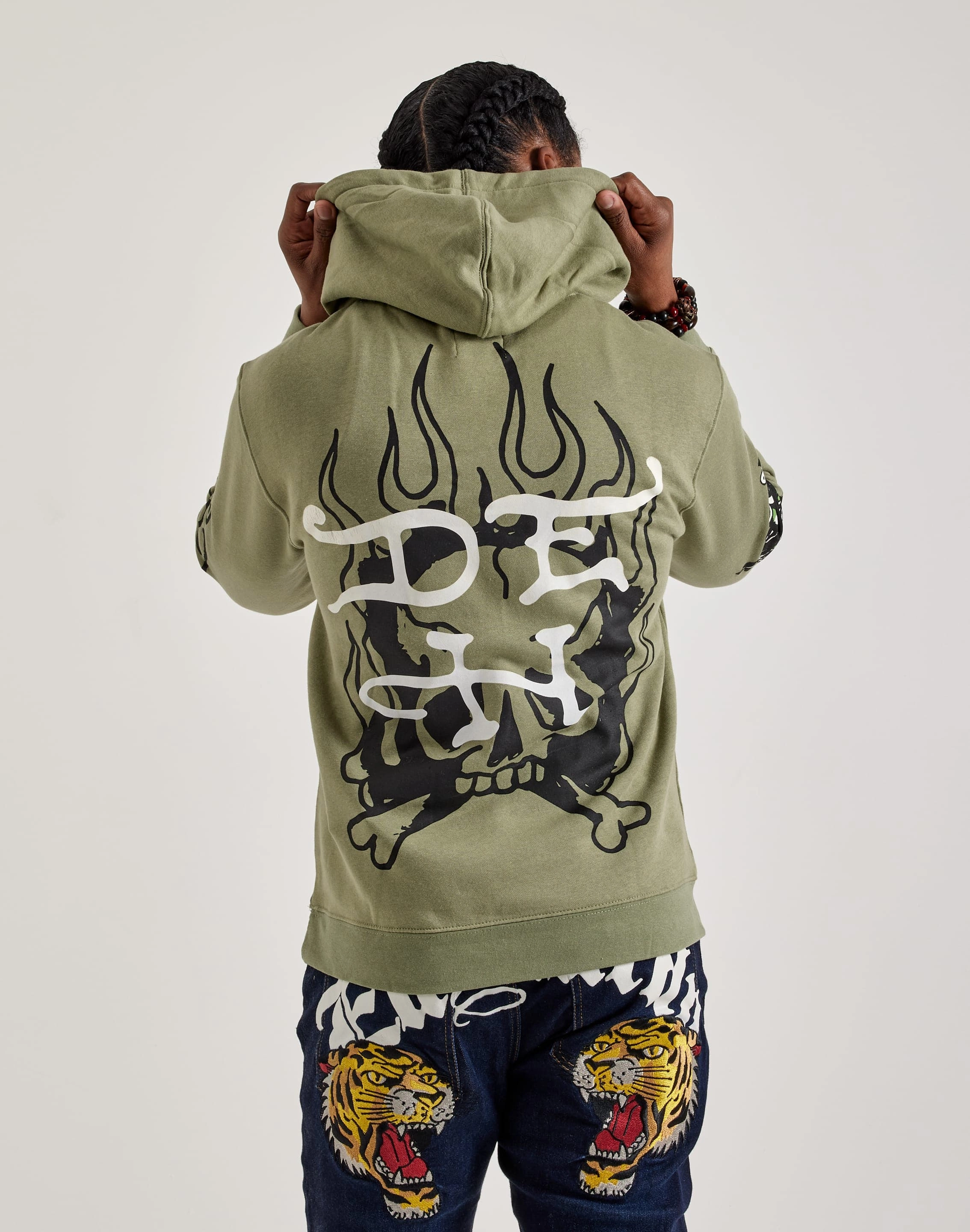 Ed Hardy Skull Hoodie SoftTouchFinish