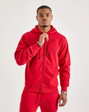DH Essentials Basic Full-Zip Fleece Hoodie SeamlessConstruction DurableSeams