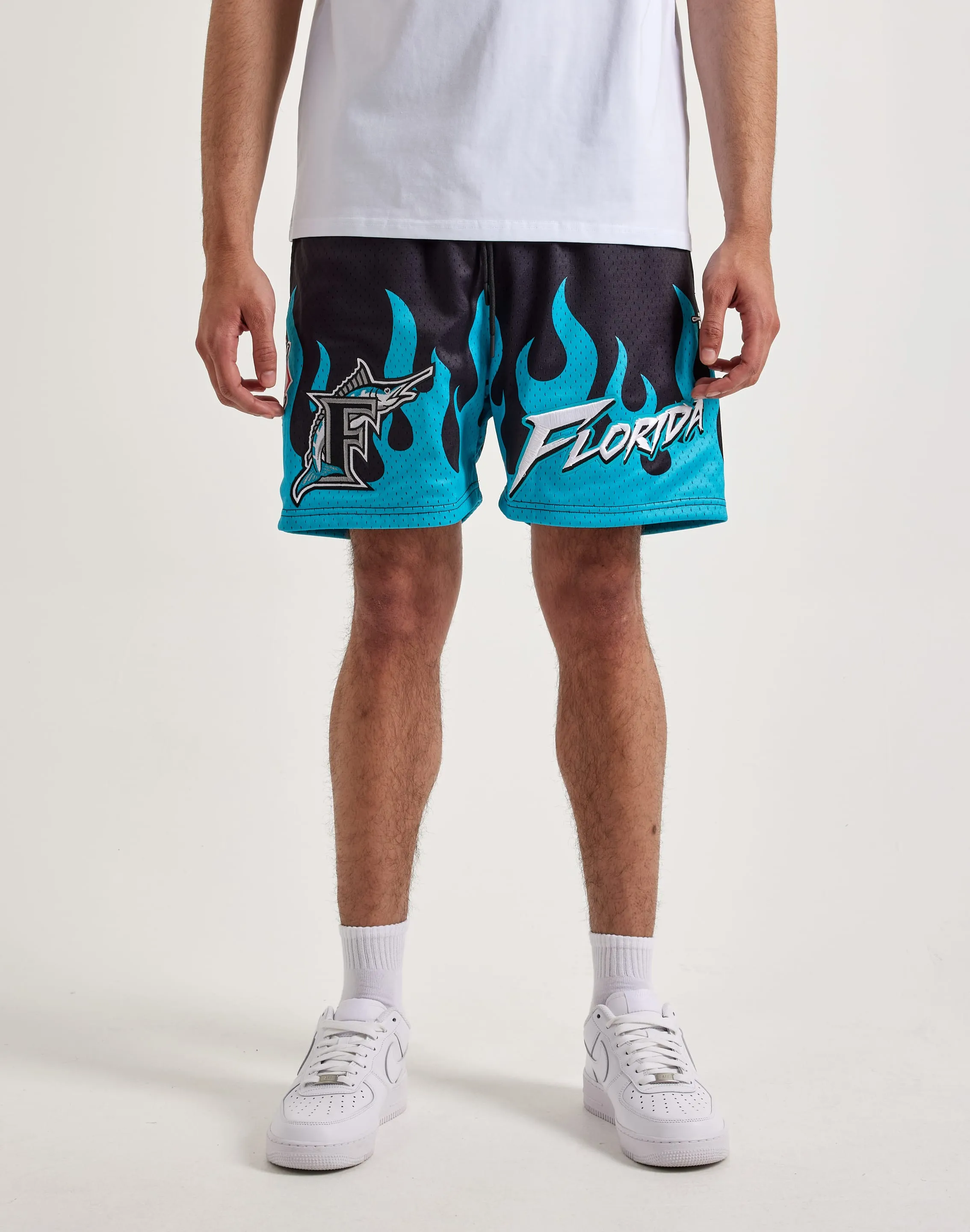 Pro Standard MLB Florida Marlins Flame Shorts Energy Ease