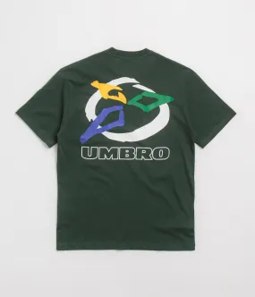 Dinner Butter Goods x Umbro Ball T-Shirt - Dark Forest