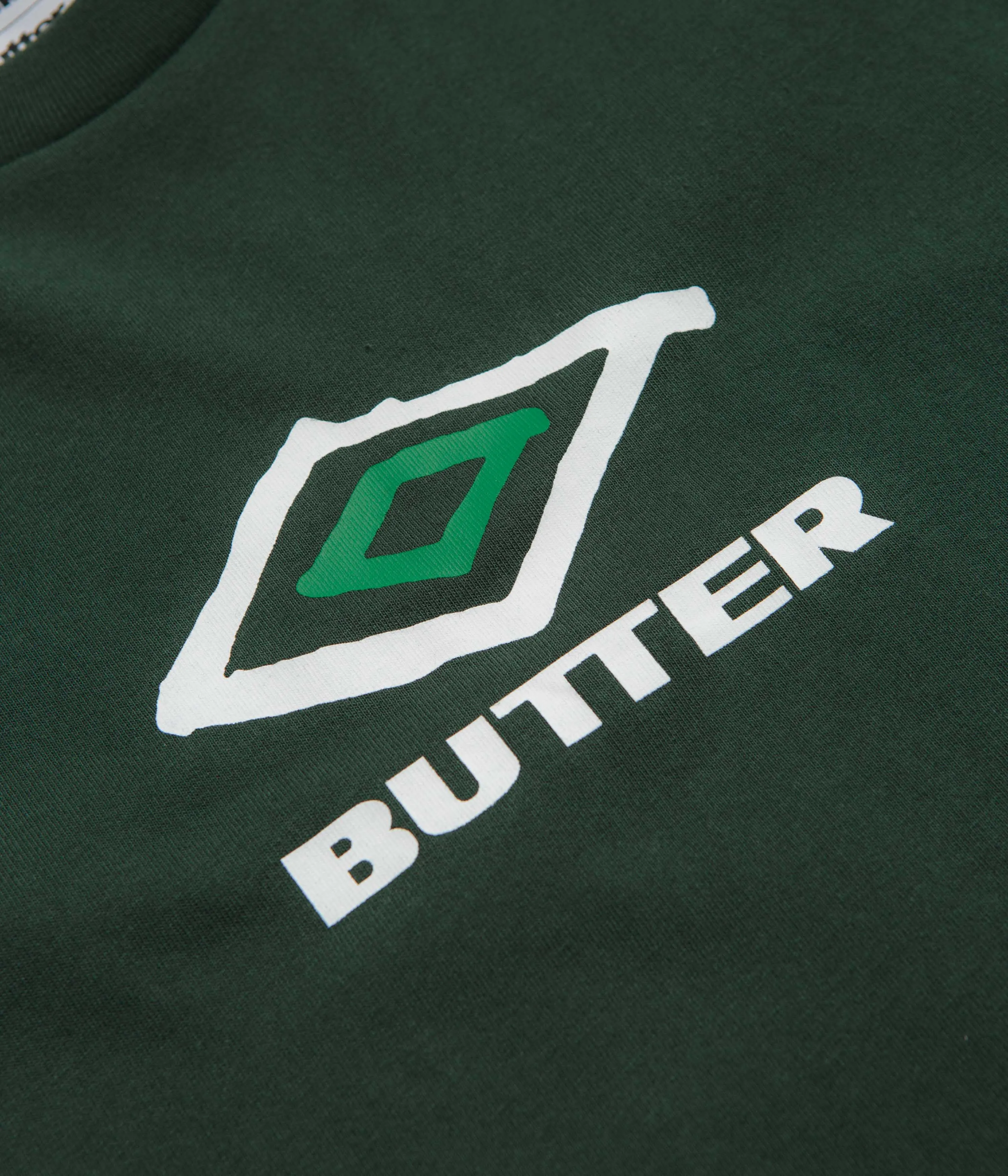 Butter Goods x Umbro Ball T-Shirt - Dark Forest Work Attire