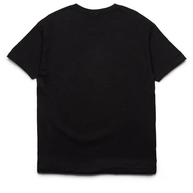Pleasures Window Tee - Black long hem ping pong event