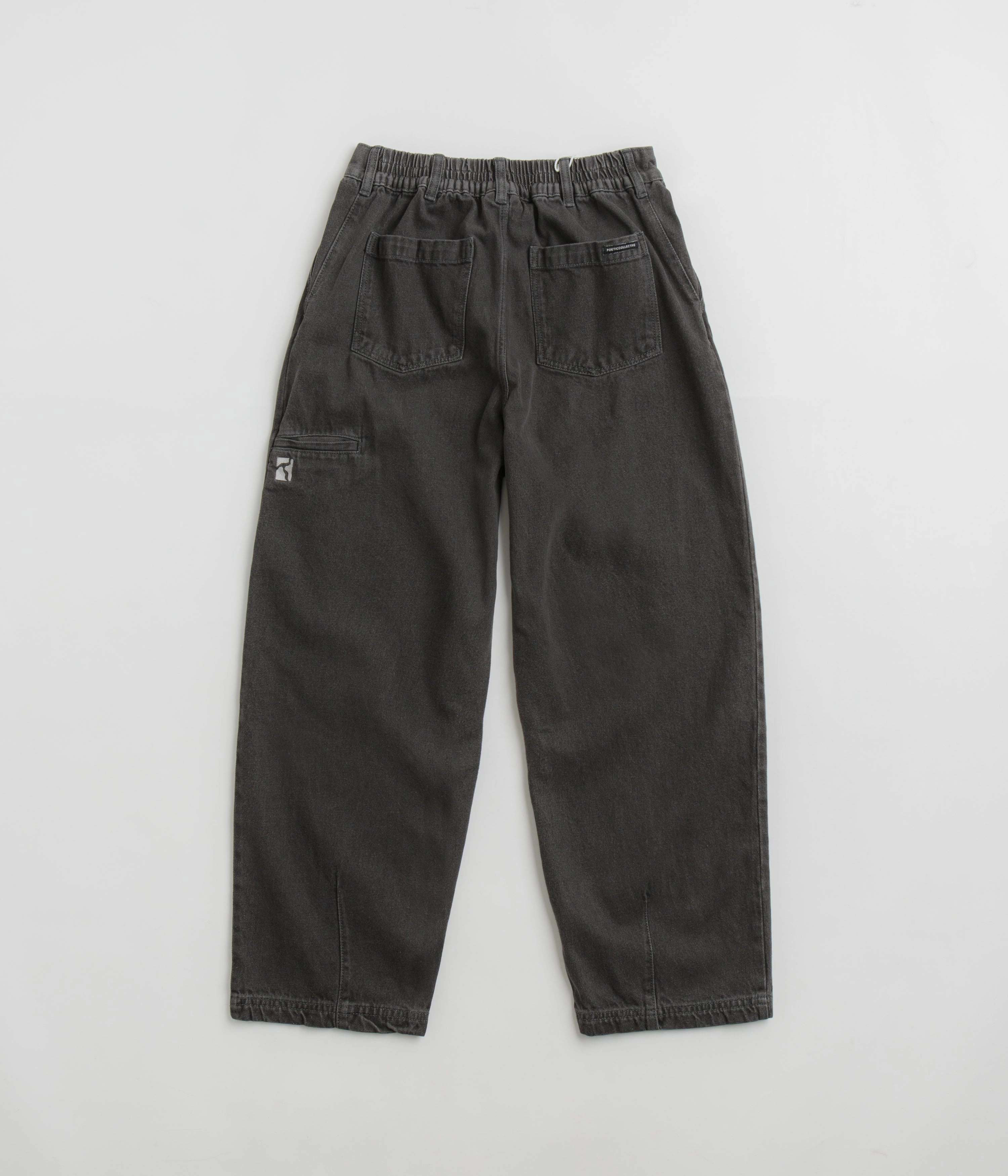 Poetic Collective Denim Balloon Pants - Grey Wash Transitional Style Dynamic Fit