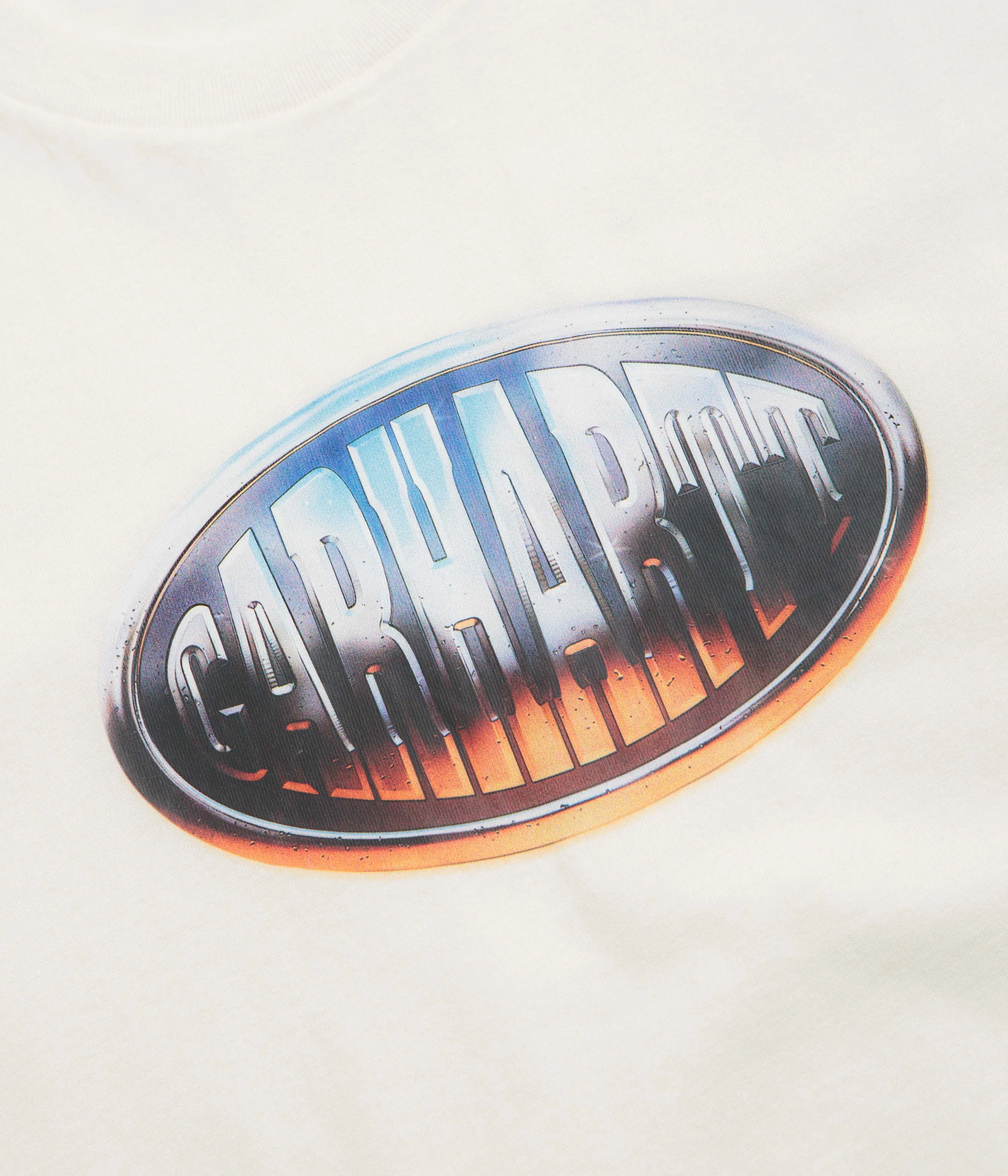 rolled sleeves park Carhartt Big Time T-Shirt - Wax