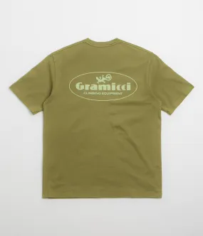 uniqueness Gramicci Climbing Equipment T-Shirt - Pistachio Pigment