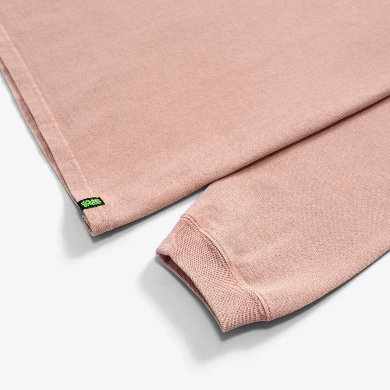 Athletic Fit Washed Long Sleeve Pocket Tee